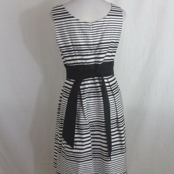 👁️3 for $20 Women's AB Studio Sleeveless Fit & Flare Dress 6 - Picture 4 of 6